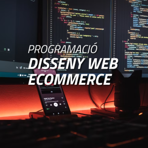 PROGRAMACIÓ, DISSENY WEB & ECOMMERCE (Matrícula Gratuïta + Quota 1r mes)