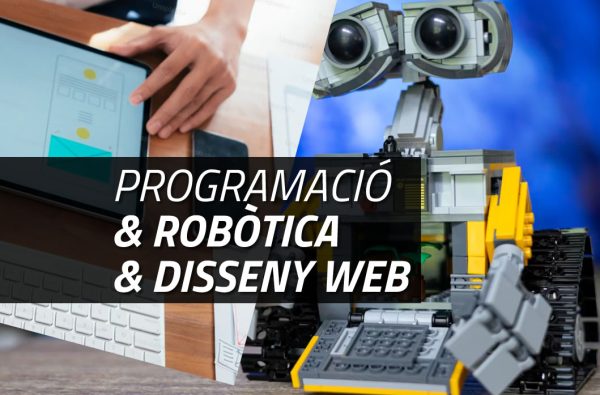 006.ROBÒTICA & DISSENY WEB (Matrícula Gratuïta + Quota 1r mes)